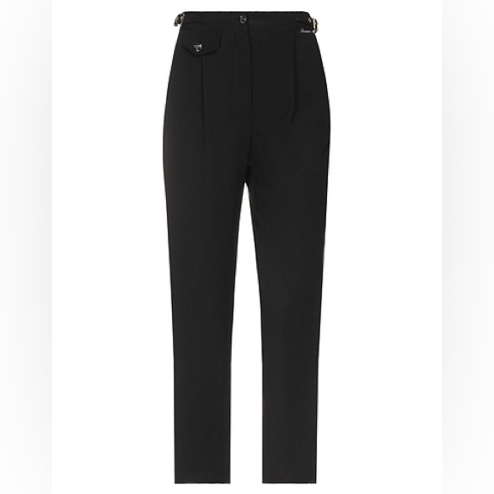 NWT • Casual Pants With Side Buckle Detail